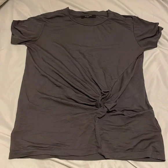 All saints asymmetrical knot tshirt - Picture 2 of 9